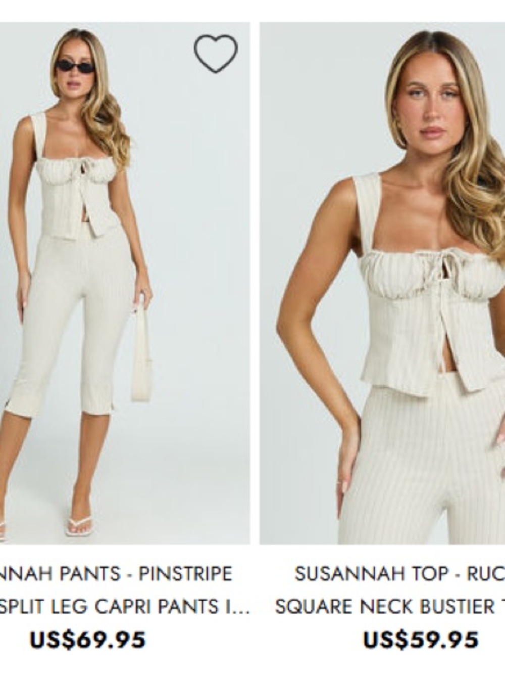 SHOWPO Susannah Matching Set